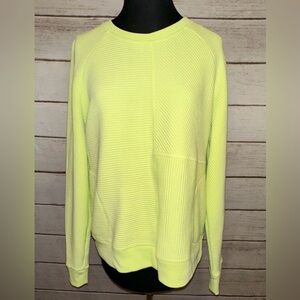 Fila women's sweatshirt size L, long sleeve, neon , casual wear, sporty style💛💚